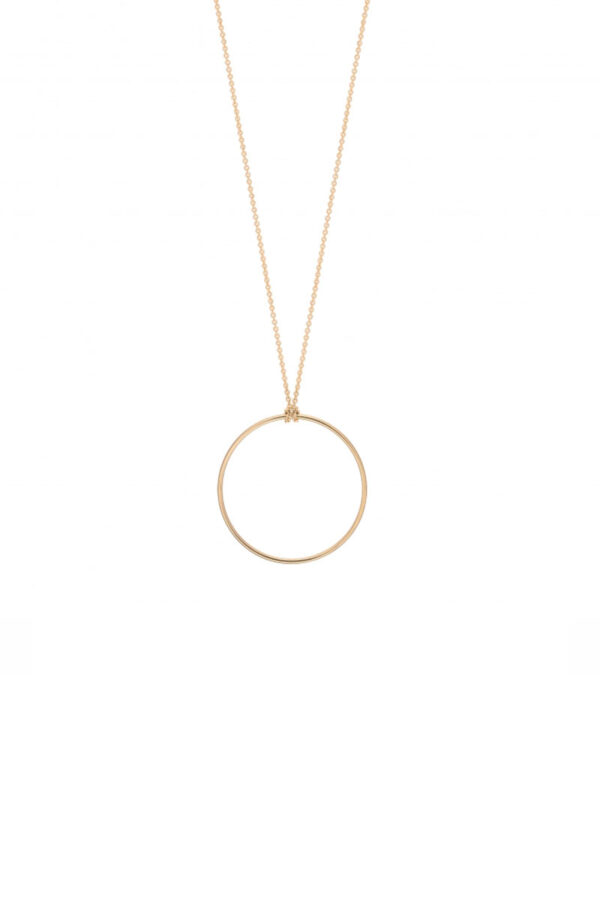 Collier baby circle on chain Ginette NY