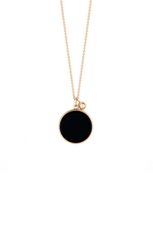 Collier ever circle onyx Ginette NY